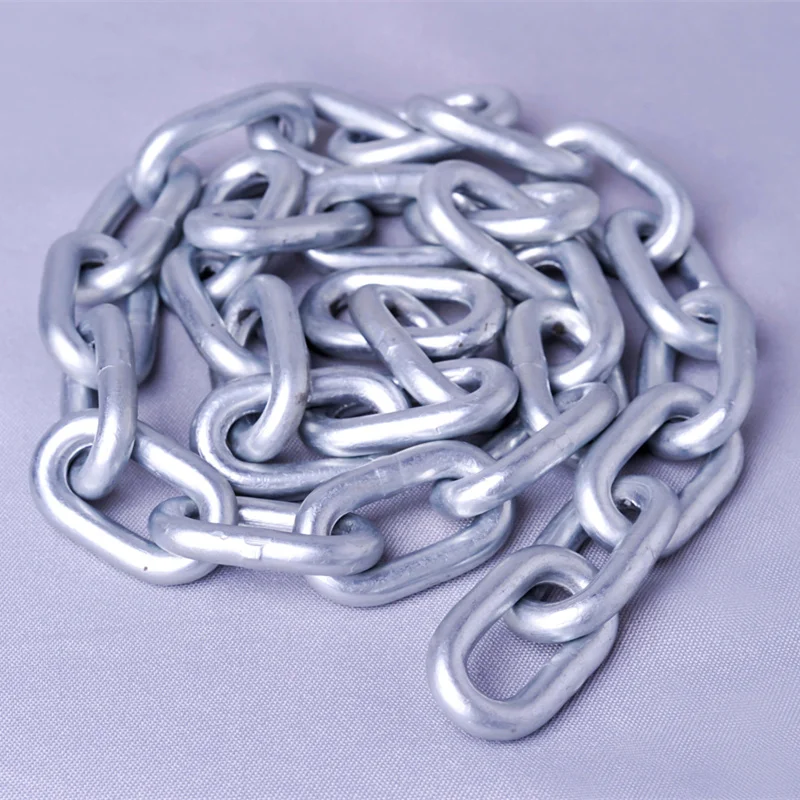 GI Carbon Steel DIN 5685c Welded Short Link Chain Manufacturer