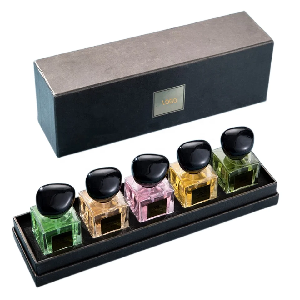 Индивидуальные бумажные коробки 5 3 уникальные стеклянные флаконы 30 мл
