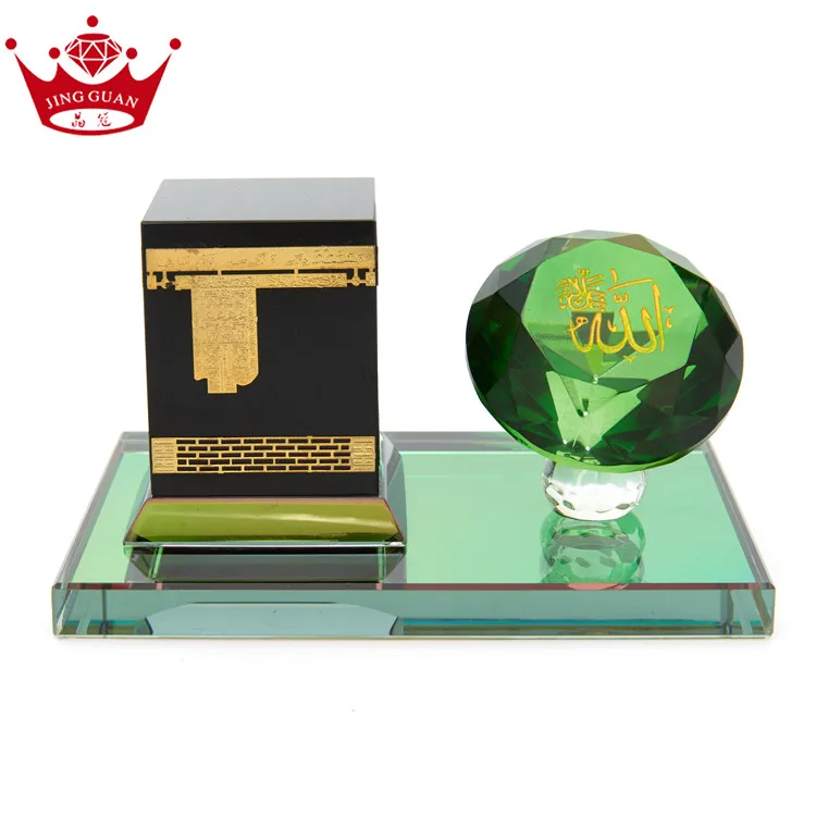
China Arab crystal Kabba model wedding favor islamic souvenir gifts car decoration 