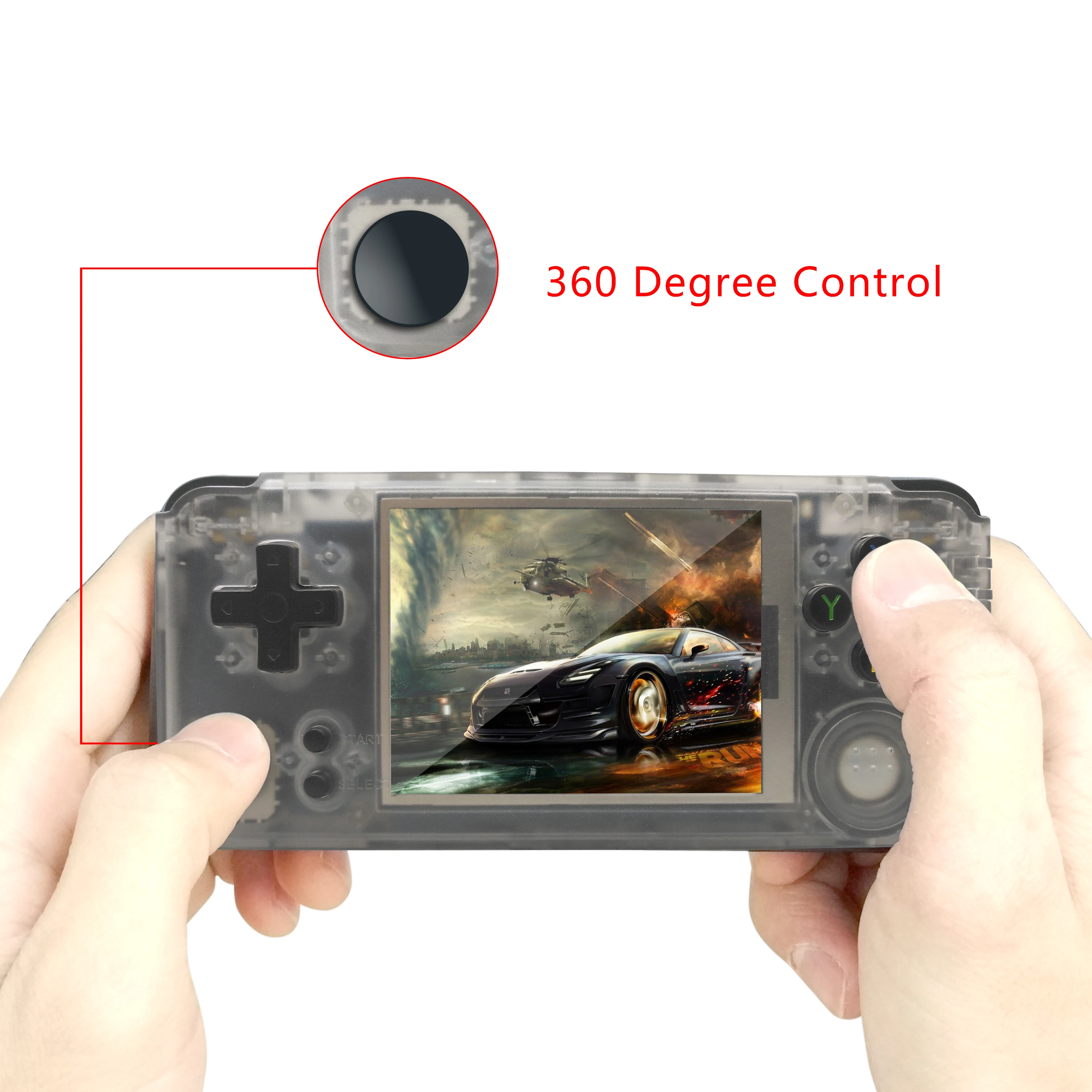 HD 3.0 inch IPS screen 3000 games portable emulator console arcade fighting game machine