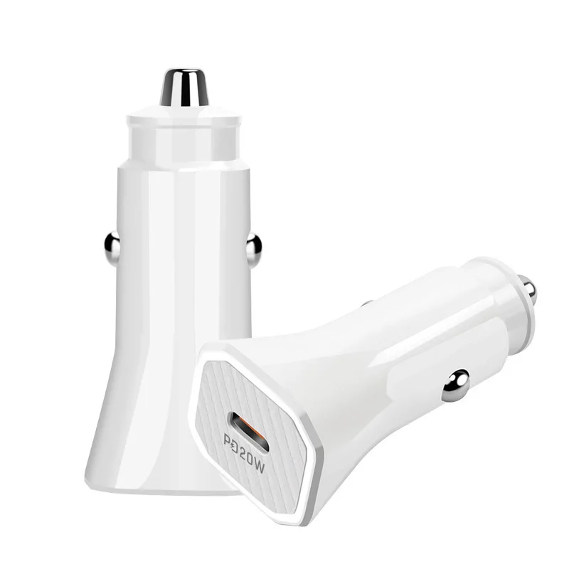 20W PD Usb C Car Charger Fast Charging for Apple iPhone 13 12 11 Pro Max Mini X XR XS Mobile Phone Car Chargers Quick Adapter