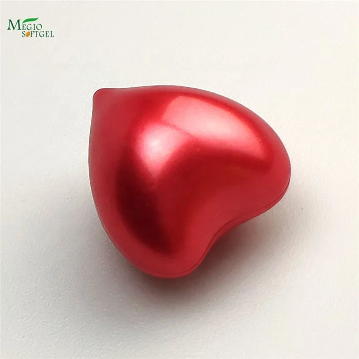 Масляные бусины для ванны в форме сердца