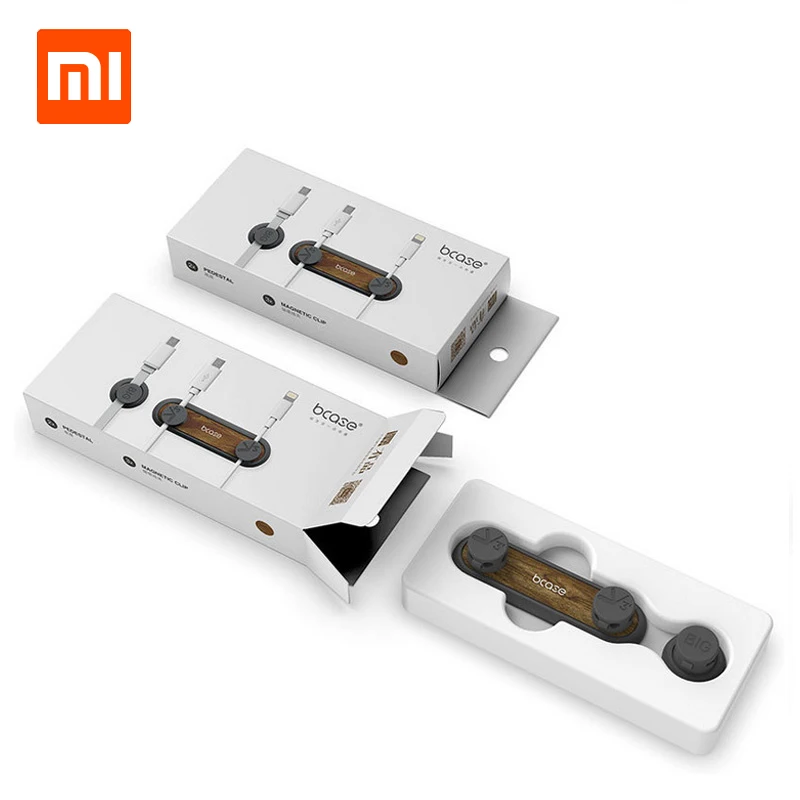 BCASE Magnetic Cable Desktop Organizer Management Holder Tup 2 Cable Cord Clips for Xiaomi Smart Home Office