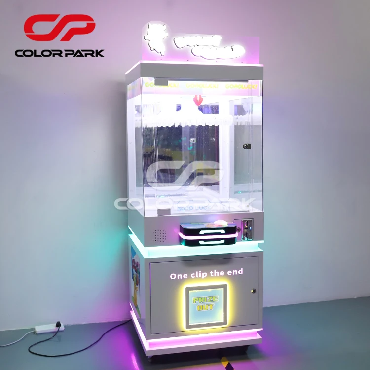 New Series  Arcade Crane Claw Coin-Operated  mini Snack Machine for Sale Hot Selling Game Amusement Function