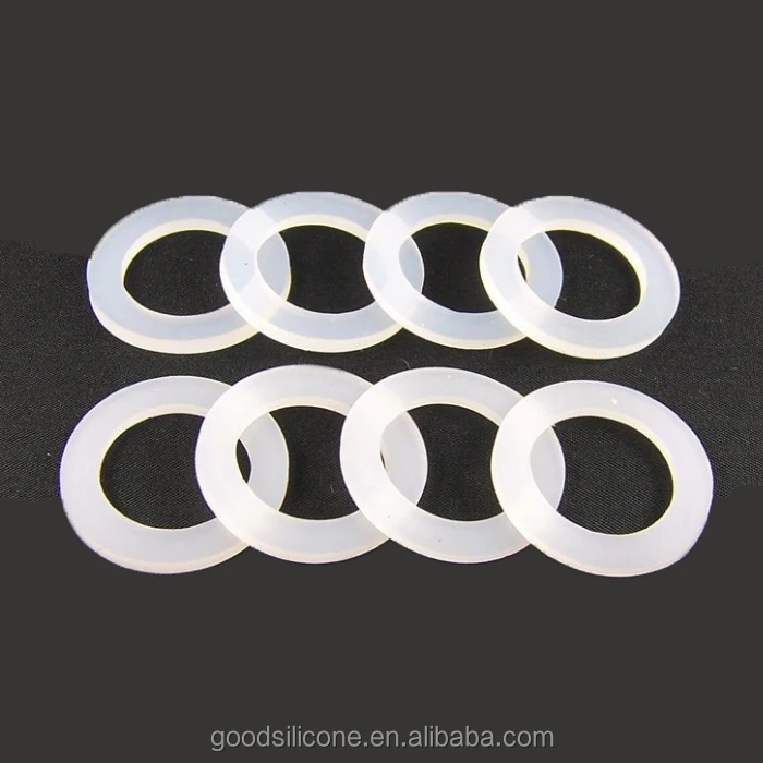 Customized silicone rubber o ring  silicon sealing o ring transparent silicone o ring