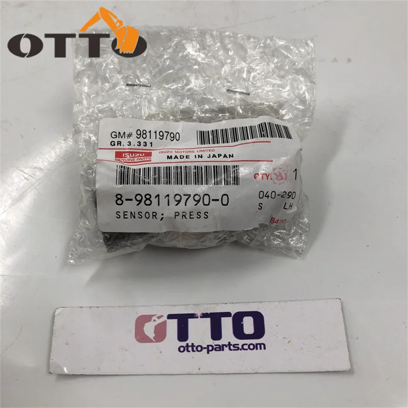 OTTO оптовый поставщик ZX200-3 ZX330-3 SH350-5 CX240B CX360B CX470B экскаватор датчик высокого давления 8-98119790-0