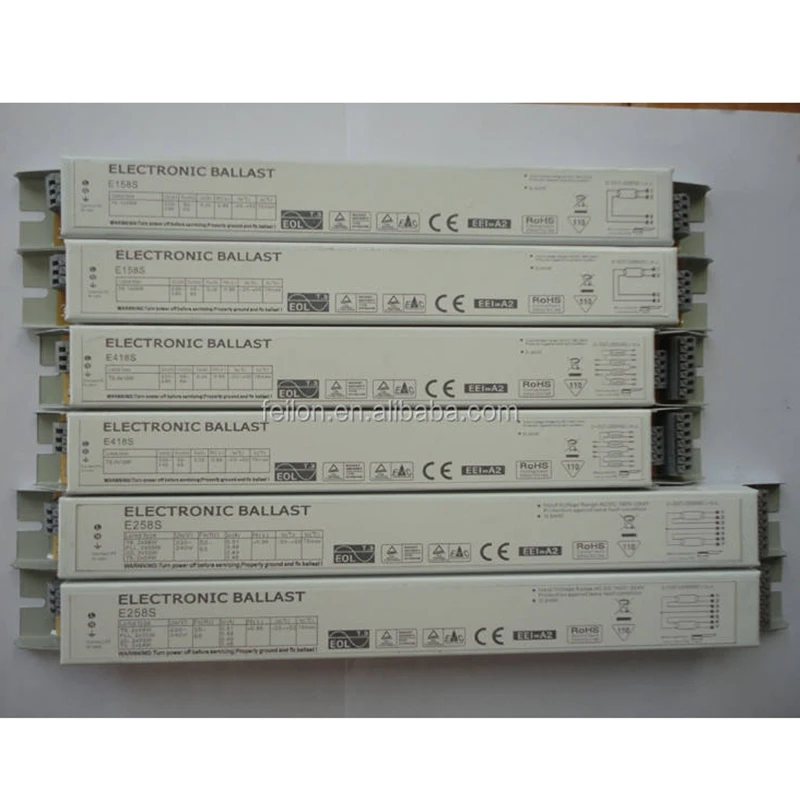 Электронный балласт T8 4x18 Вт для флуоресцентной лампы Одобрено CE ROHS 220-240 В