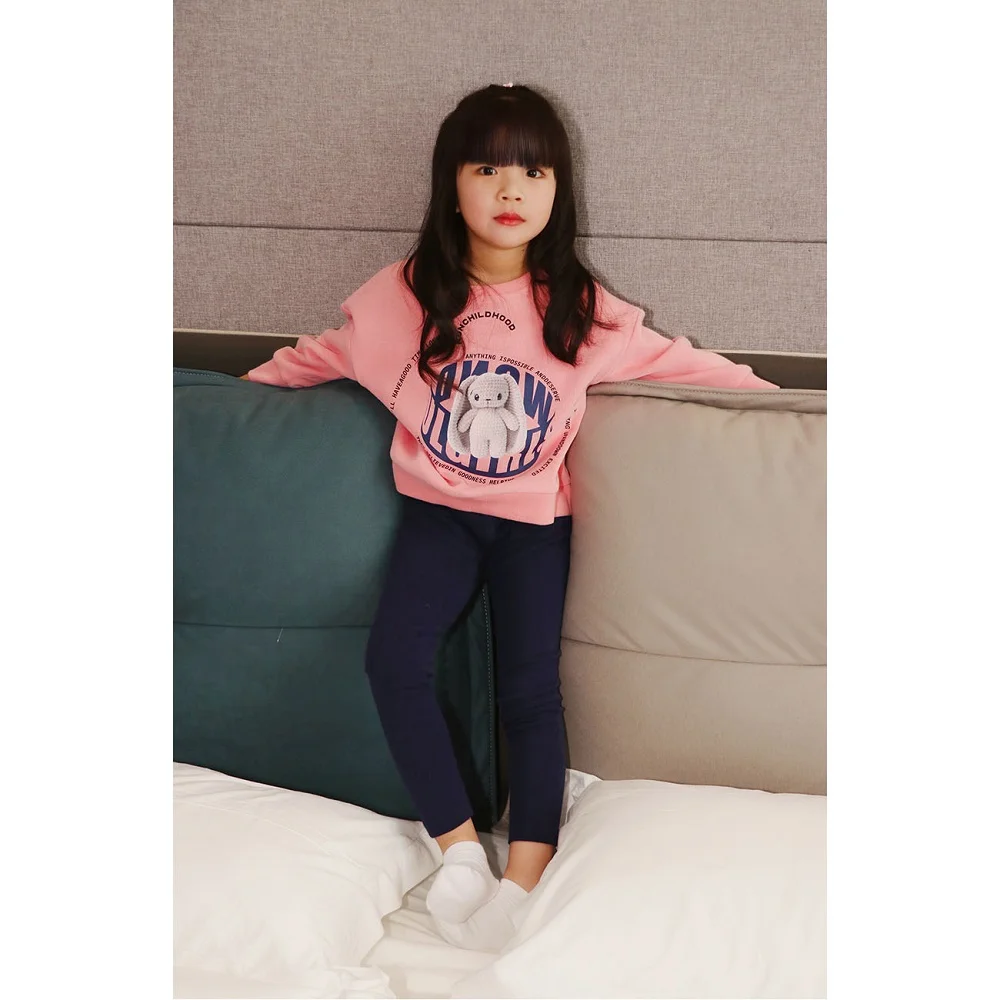 
Factory Price Colourful 66% Cotton 34% Polyester Pullover Stylish Children Hoodie 