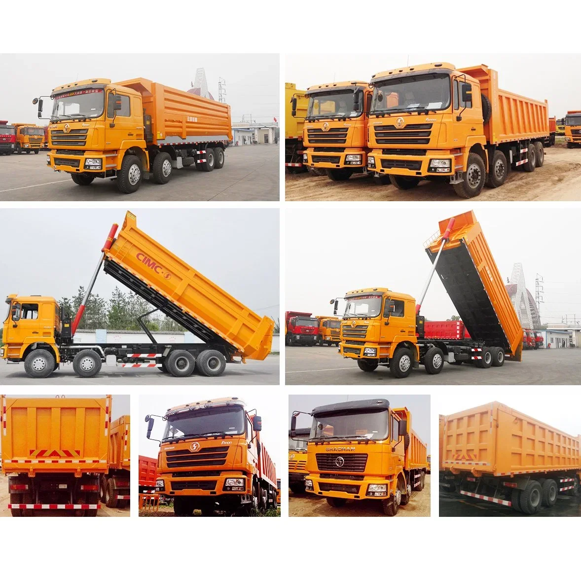China Brand Shacman 6X4 Mining Dump Truck Euro2