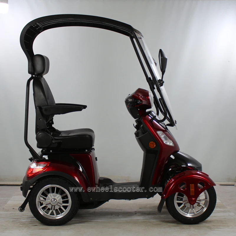 4 wheel electric mobility scooter EEC/COC hot sale electric tricycle with 500W motor power
