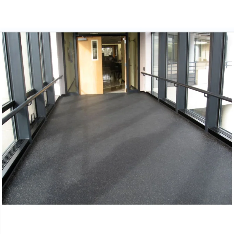 Wholesale rolled rubber flooring rolls for indoor and outdoor use