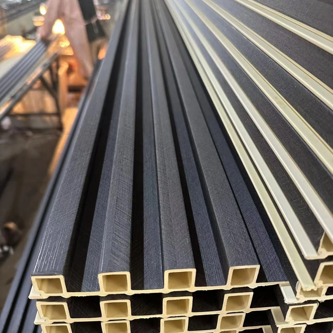 new arrival high strength engineered structural clear wood plastic composite WPC wall panel