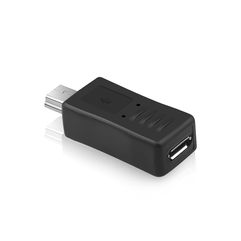 Переходник с Mini USB «папа» на Micro «мама» типа в для