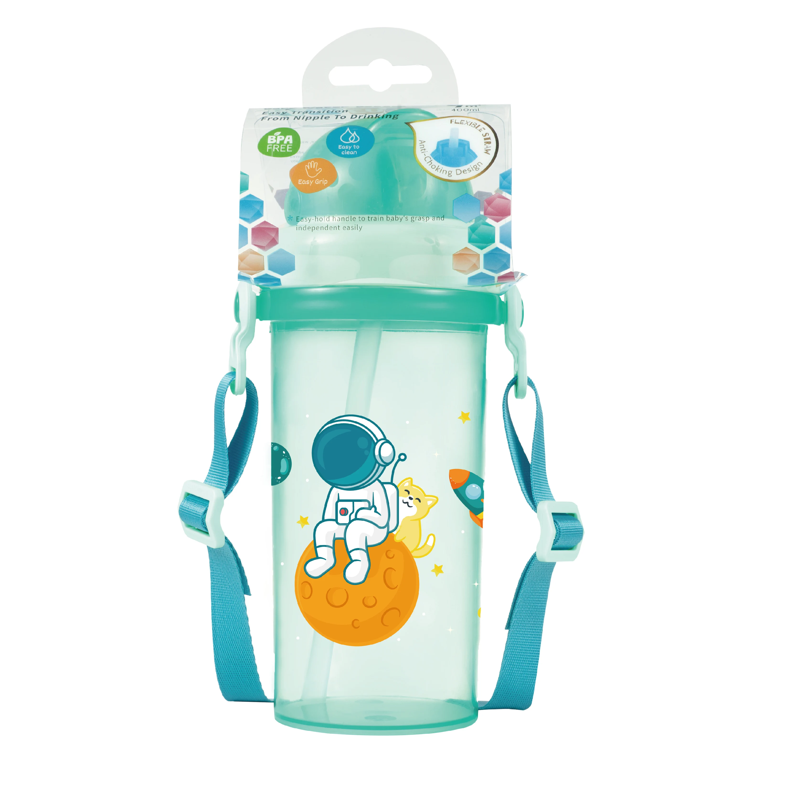 13oz/400ml PP Baby Water Bottle Baby Cup Baby Training Cup