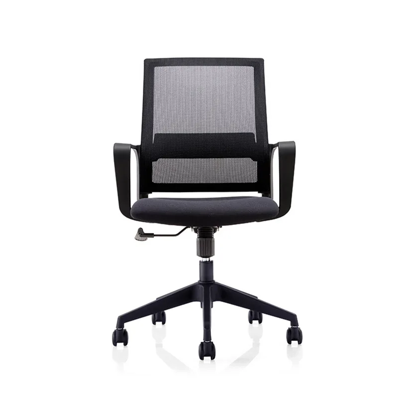comfortable ergonomic mesh  black chair fabric office net chair with headrest
