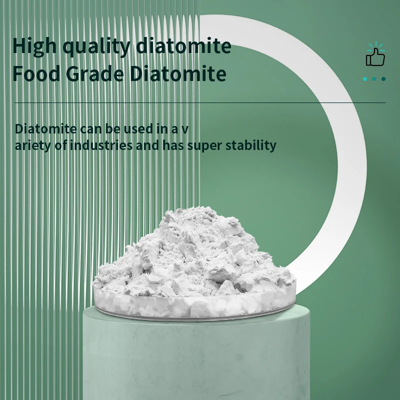 Chinese professional calcined diatomite ceramic filter element raw material mineral white diatomite