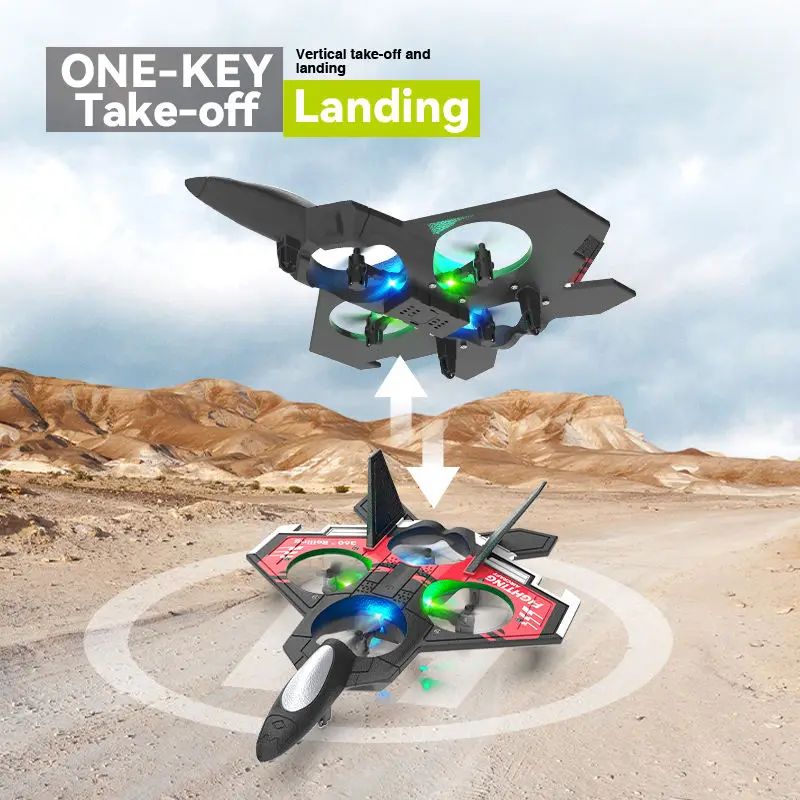 S98 RC Fighter Model Airplane Electric Toy Model Flight Stunt Airplane Remote Control 14CH Foam Airplane Boys Flying Toys