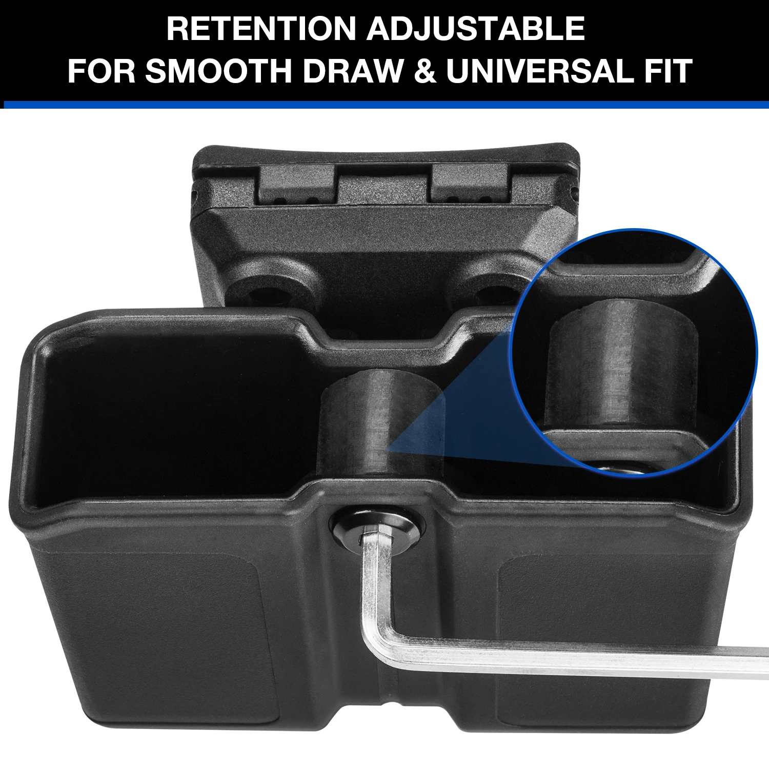 GUNFLOWER Universal Magazine Holster for Double Stack Mags