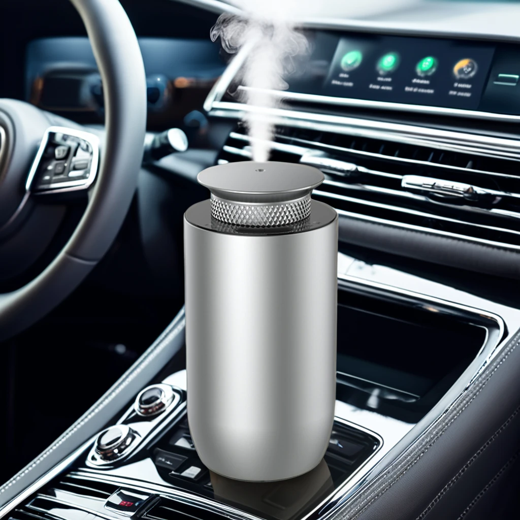Dermey A12 Mini Luxury Scented Fragrance Oil Diffuser Rechargeable Car Air Essential Oil Diffusers for Wholesale