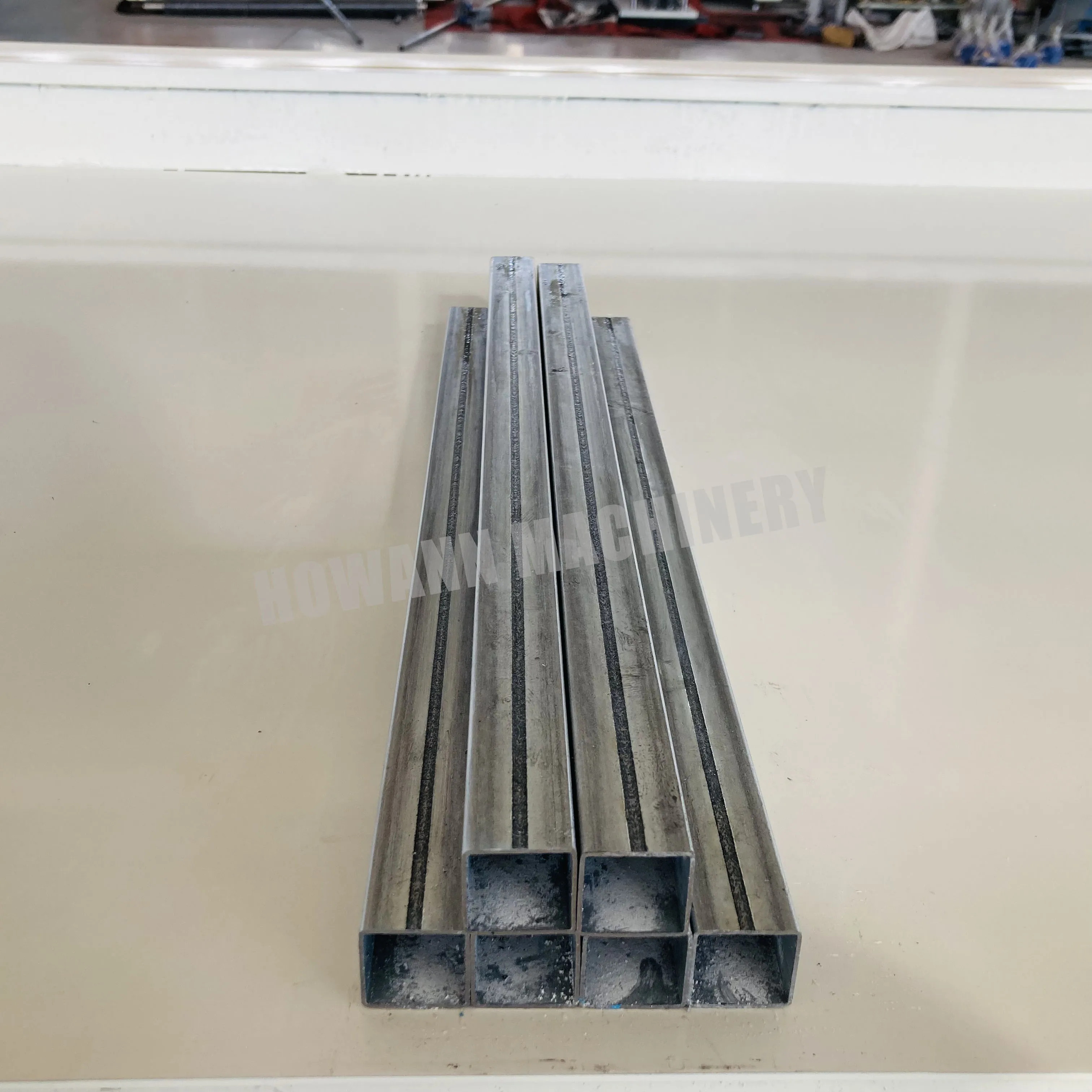 Fully Automatic Steel Square Pipe Roll Forming Machine High Speed Metal Square Tube Cold Making Machine