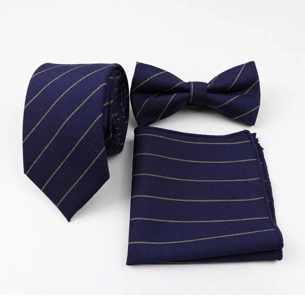 3 шт. мужской галстук-бабочка нагрудный платок свадебное платье костюмы комплектов/партия