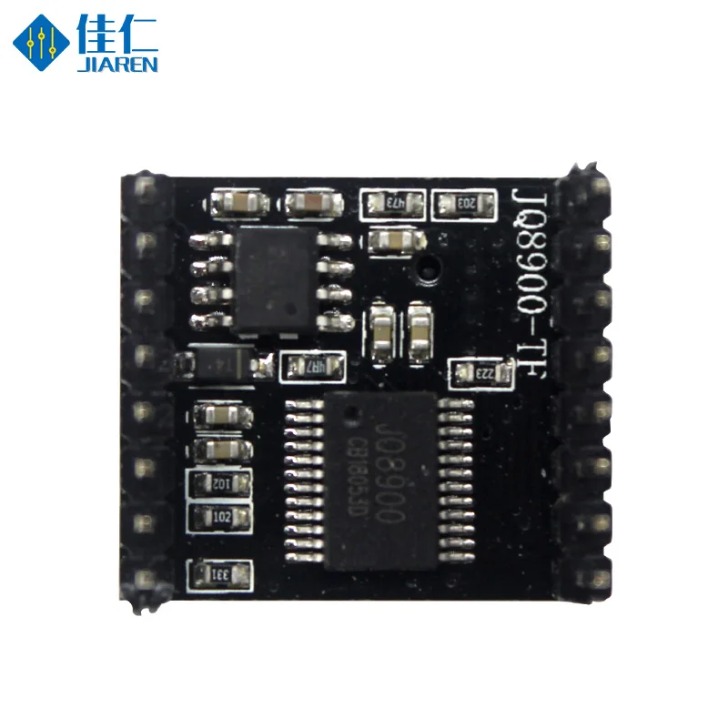  JQ8900-TF мини MP3 плеер модуль с упрощенной выходной динамик и TF карты для голосовые