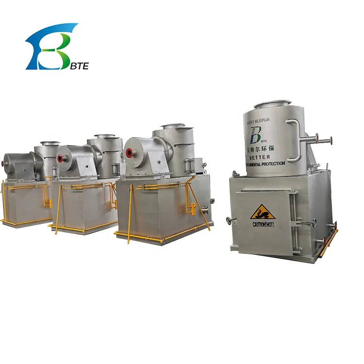  Hot Sale Hospital Medical municipal solid Waste Incinerator Resorts Hotel
