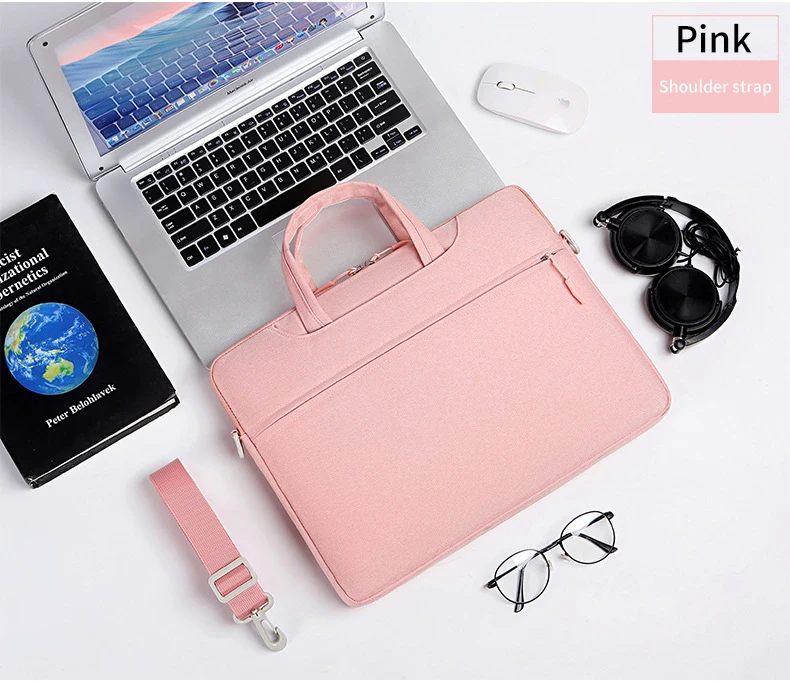 Fashion Waterproof Business 17 Inch Womens Laptop Messenger Bag with Compartment