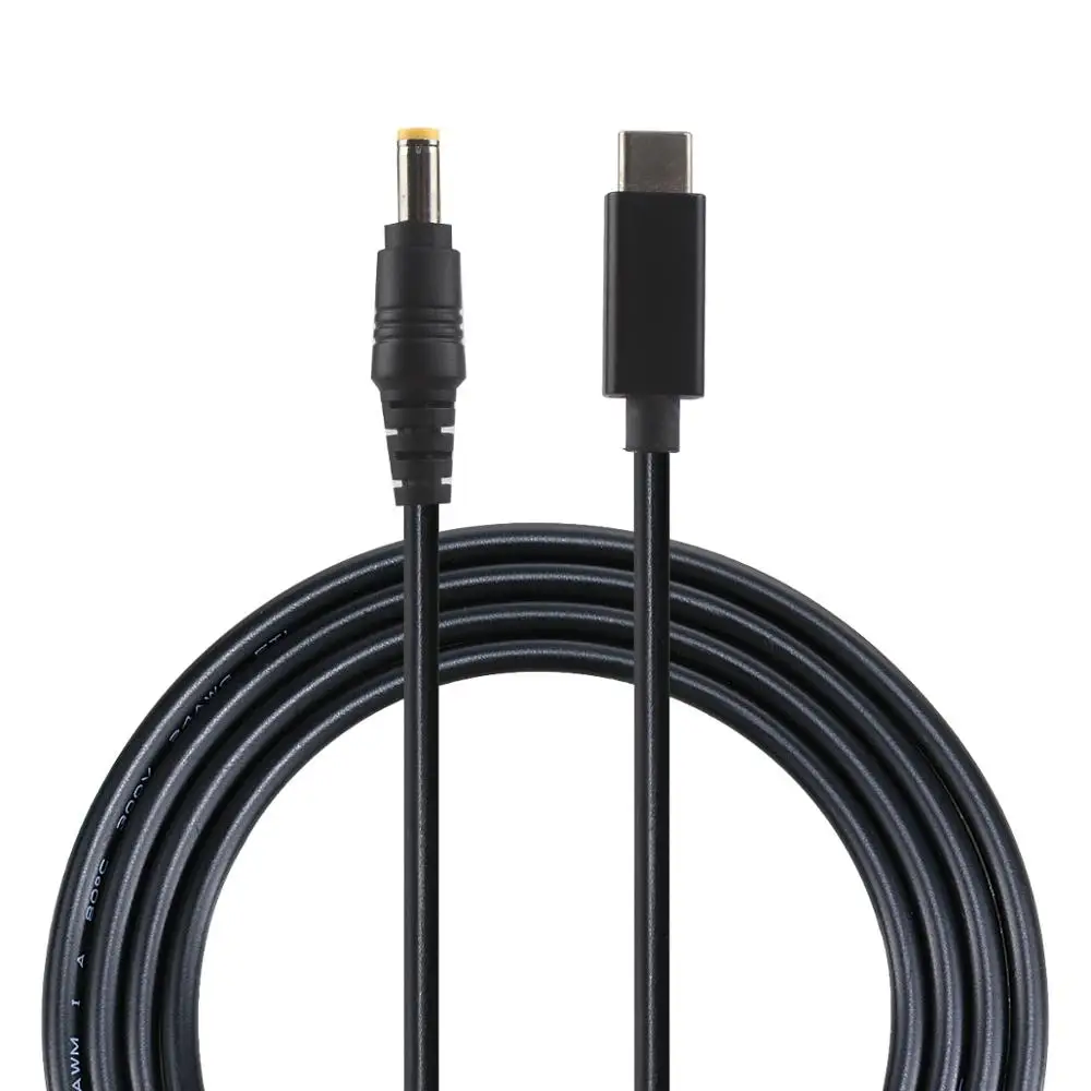 Черный адаптер usb type c 12 В 3 1 qc к dc 4 0*1 7 мм для pd триггера зарядки зарядный
