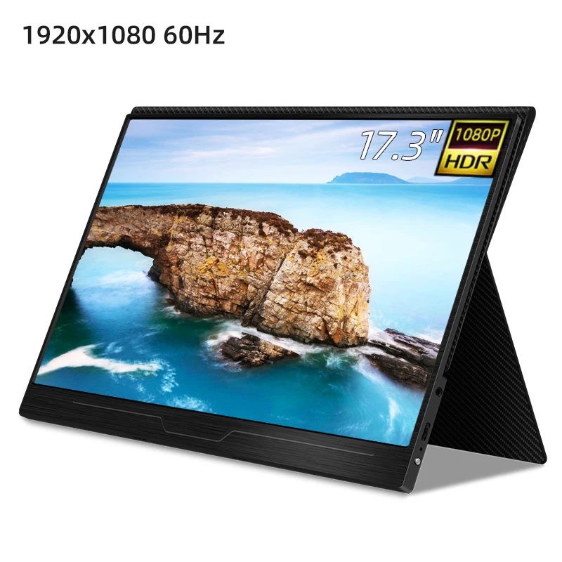 
Portable monitor 17.3 inch 1080P China computer display 