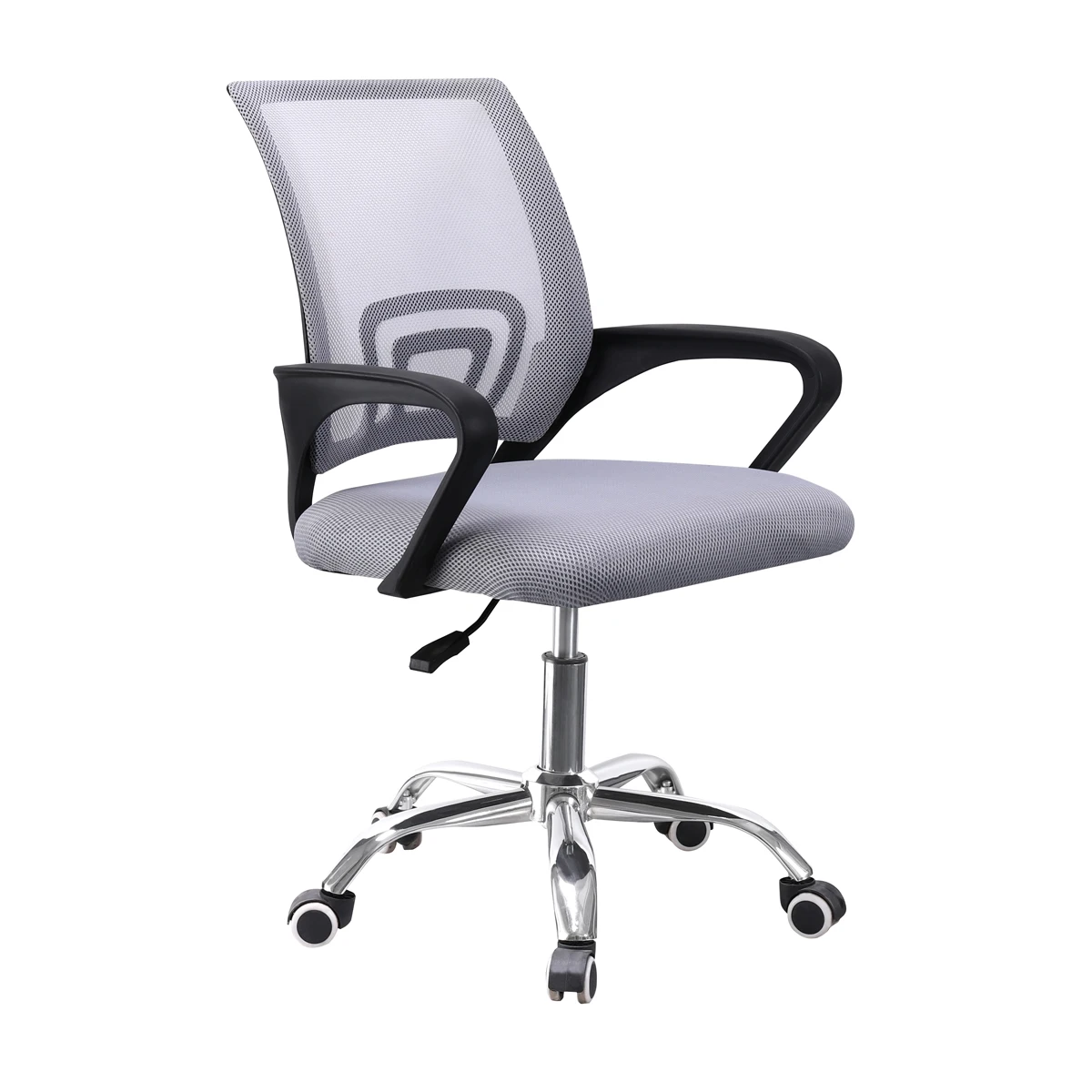 Manufacturer Customized Design Employees Swivel Computer Chairs Nylon Wheels Fabric Mesh Office Chairs