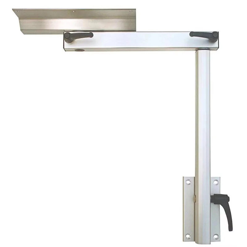Aluminum alloy motorhome  parts RV accessories telescopic table legs with swivel caravan support rotatable legs for trailer