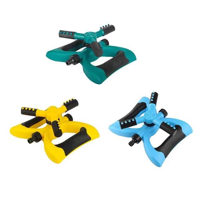 Manufacturer Plastic 360 Automatic Rotary Water Sprinkler Lawn Garden Sprinkler