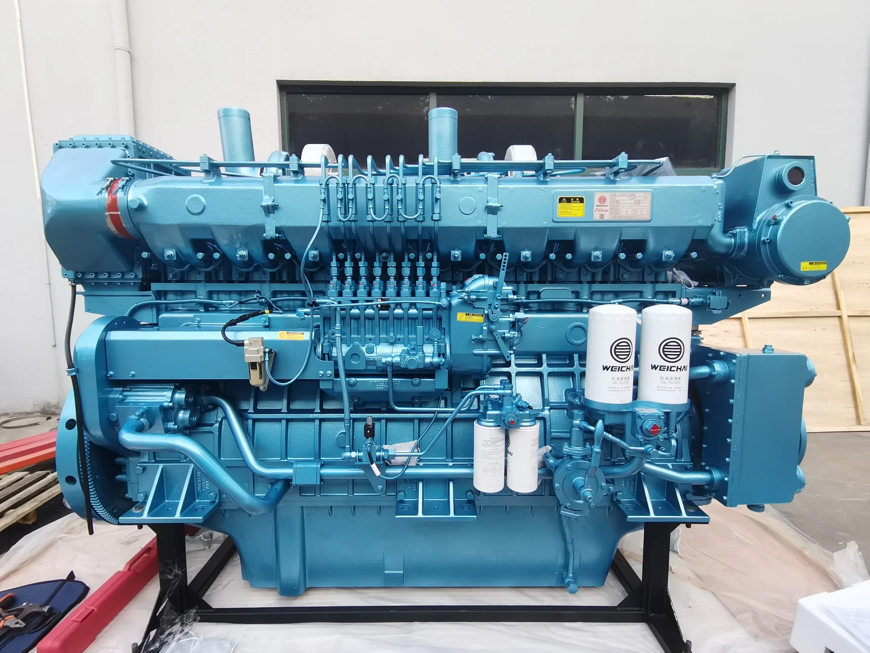 High-speed ship 8 cylinders 8170ZC1000-5 durable diesel engine assemblies