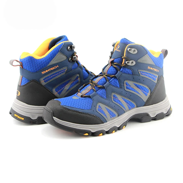 2016 latest design hiking shoes men