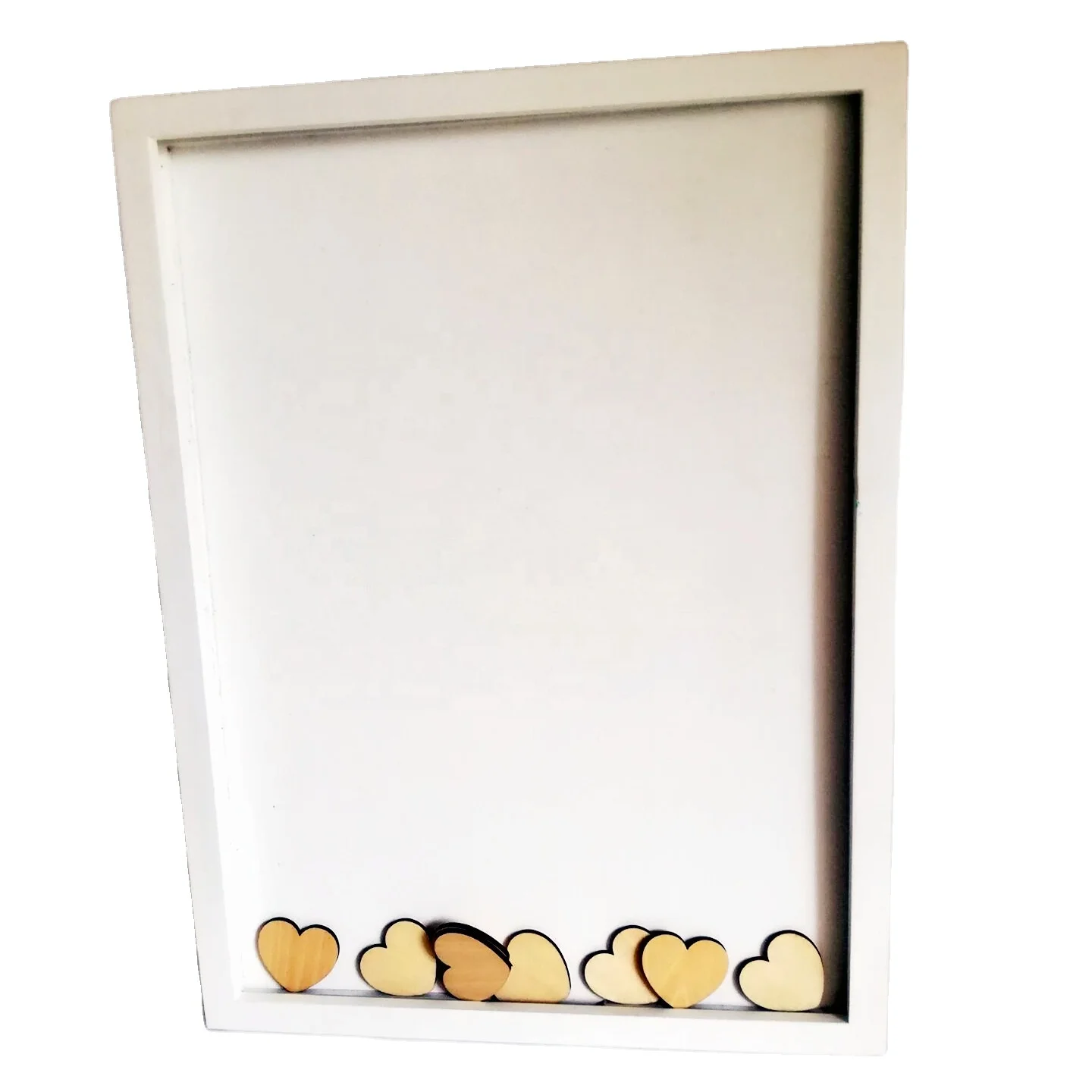 kids wooden saving money box photo frame shadow box mdf money box