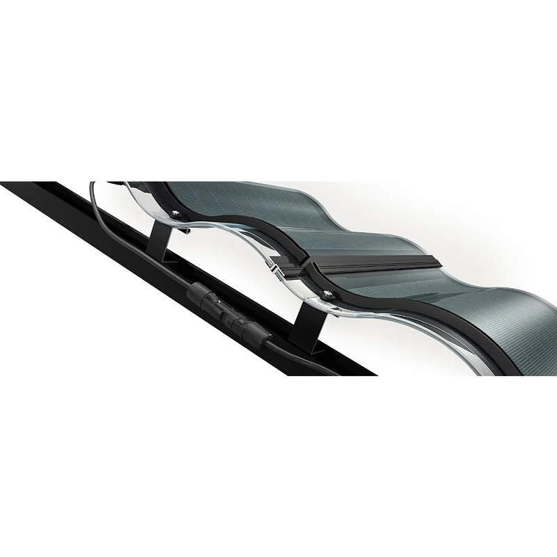 Good price Hanergy solar roof tiles 10w 20w 30W hantile CIGS thin film hantile glass to glass durable solar roof tile
