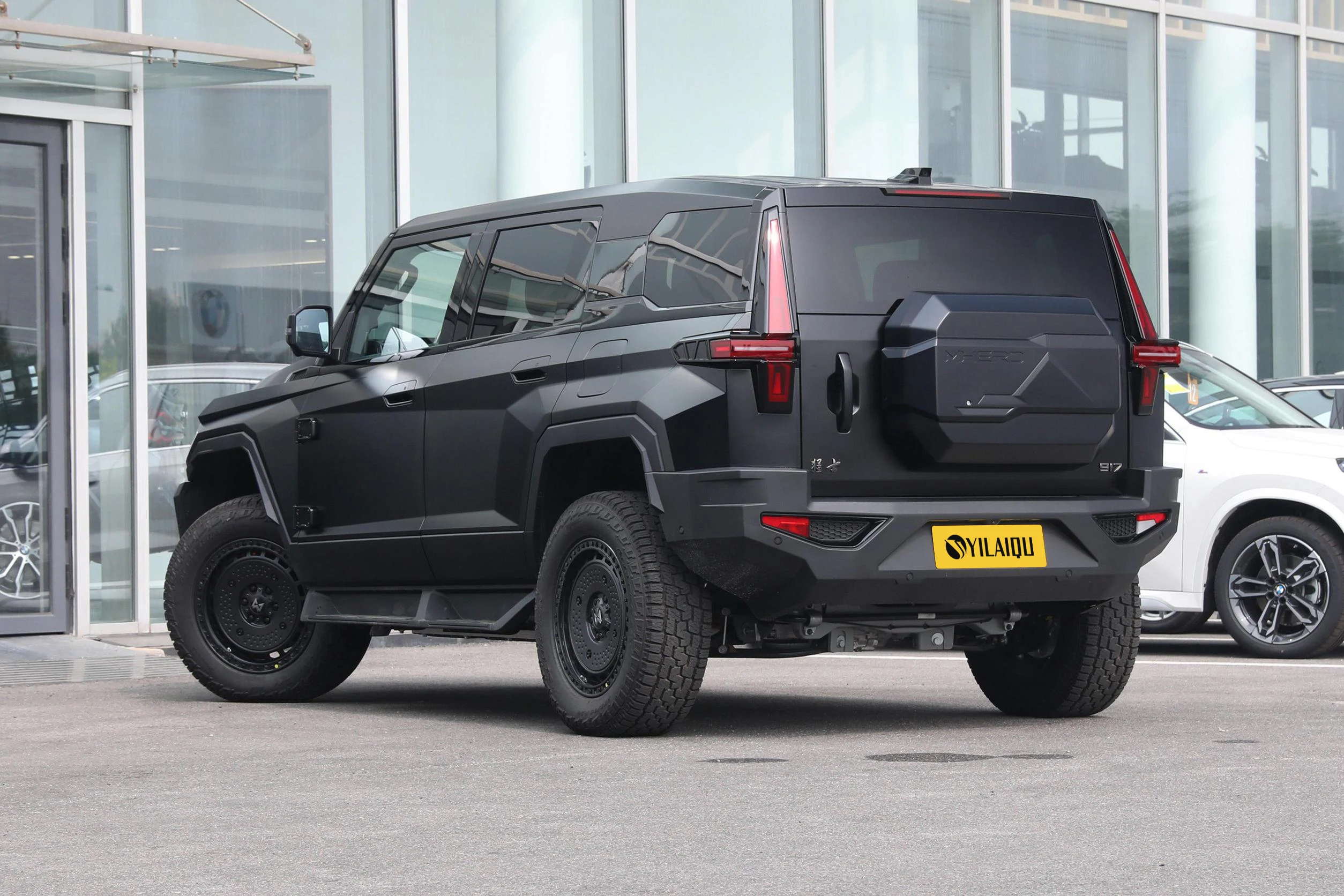 2023 2024 Dongfeng M-Hero 917 mengshi Electric Car used Four-motor Large Luxury Suv High Speed yangwang