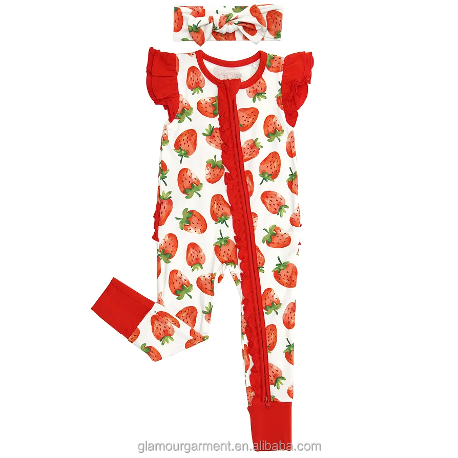 Bamboo Pajamas Baby Sleeping Bags Girl Clothes Boys 0-3 Month Wholesale Blanket Baby Pajamas Onesie Soft Print Baby Rompers