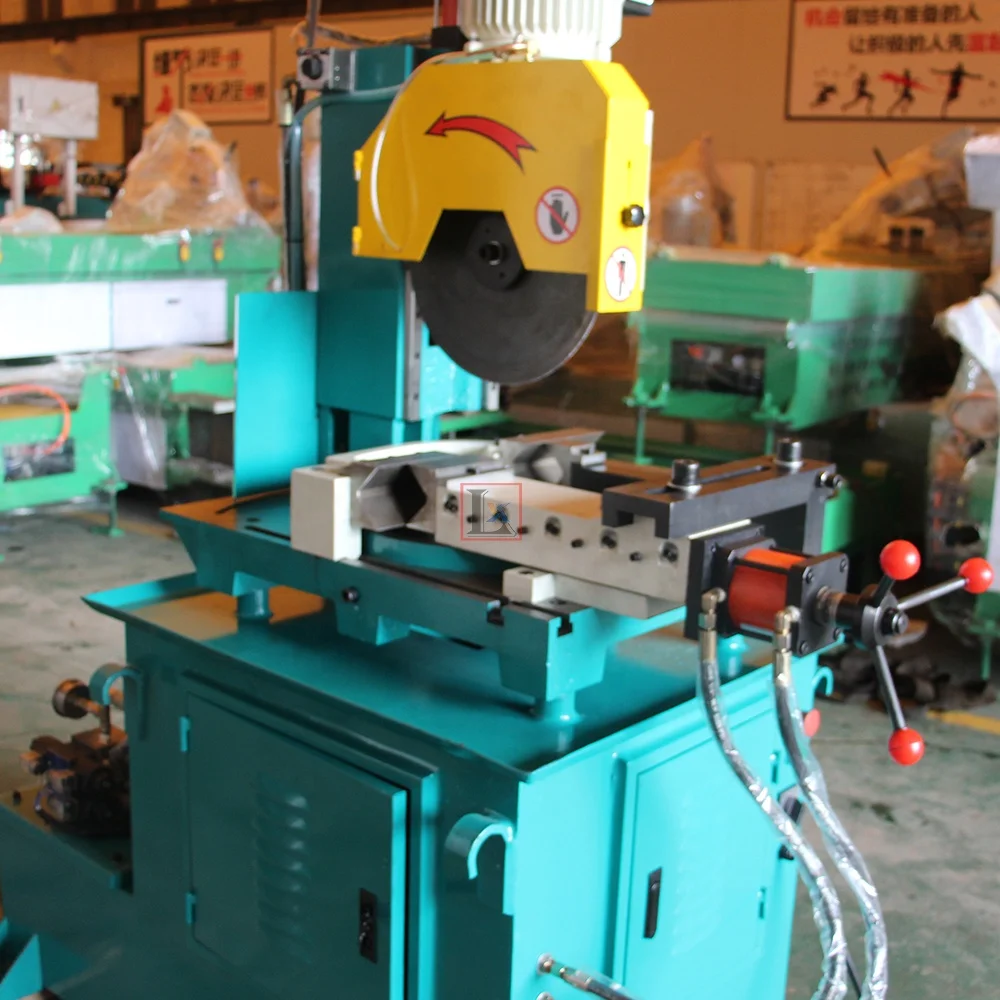 355 semi auto cold saw tube cutting machine pipe cutting machine