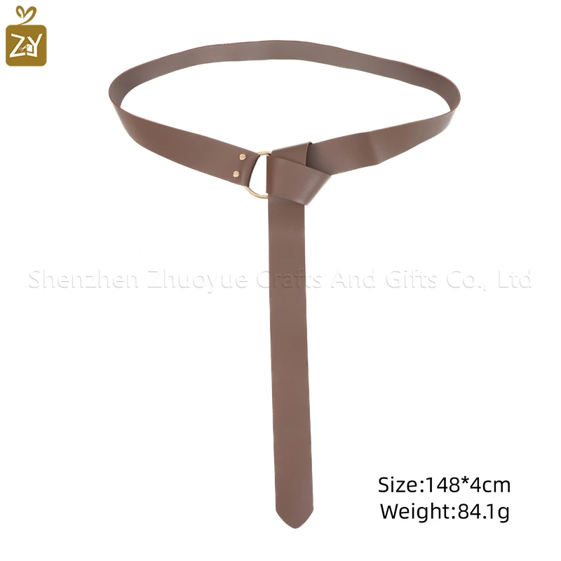 Quick Shipping Medieval Belt Decoration Retro Leather Strap Party Cosplay Sword Belt Accessories