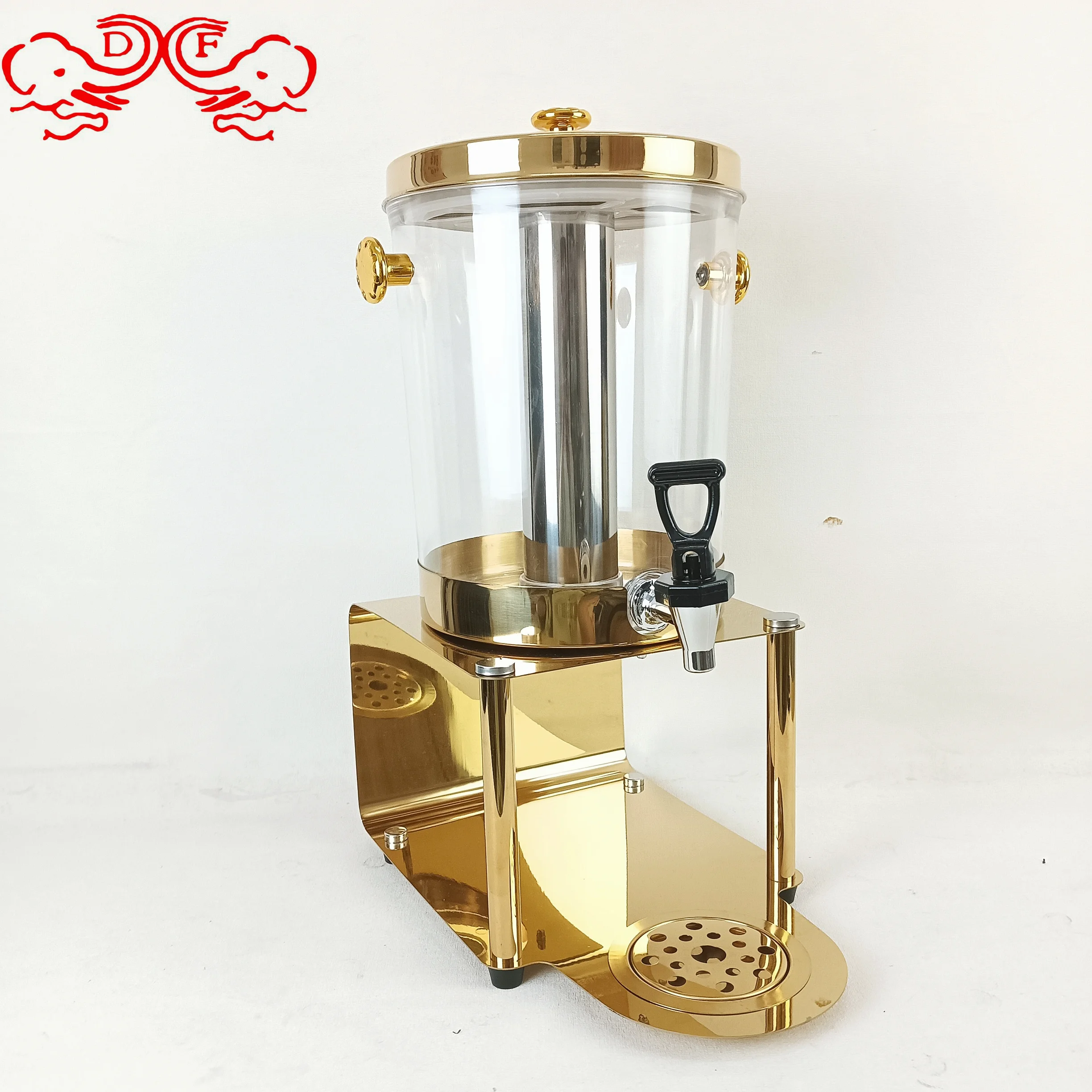 DF Trading House Professional Factory 8 Liter Deluxe Buffet Supplies  Juice Dispenser Tea Coffee Cooler & Warmer Parties