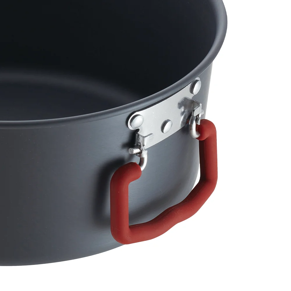 High Quality Cheap Aluminum Cooking Set Outdoor Camping Lightweight Camping Cookware Set Outdoor