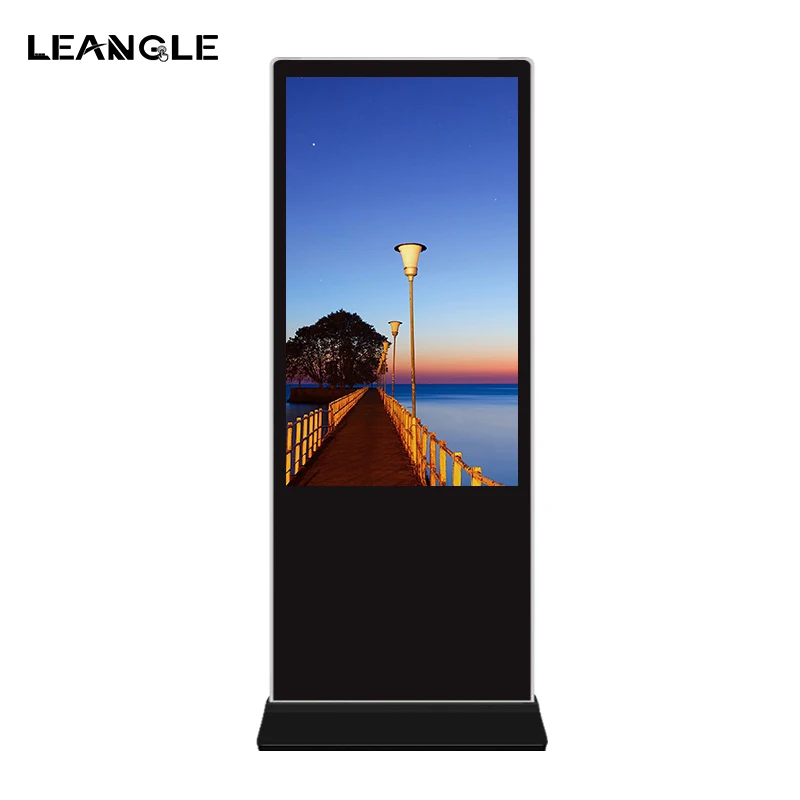 49 inch floor stand lcd touch screen marketing advertising display advertising kiosk advertisement indoor