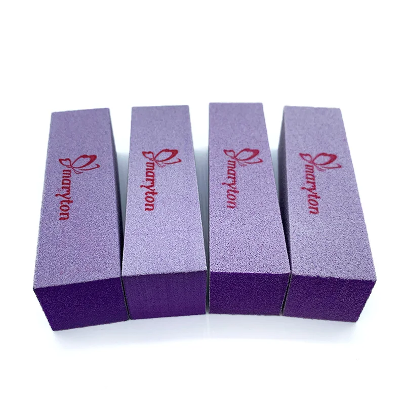 Professional high quality 4 way sponge blocks nail buffer for nail art