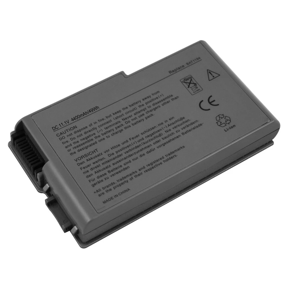 Аккумулятор для ноутбука Dell Latitude D500 D505 D510 D520 D600 D610 D530 Series 4P894 C1295