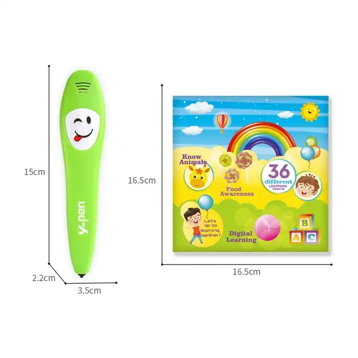 Kids English Learning Machine For Early Education With Reading Y-pen Smart Digital Talking Pen Reading E-book Toys