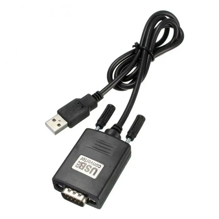 Y-105 USB RS232 To DB 9-Pin Male Cable Adapter Converter Supports Win7-Win10 System Supports Various Serial Devices