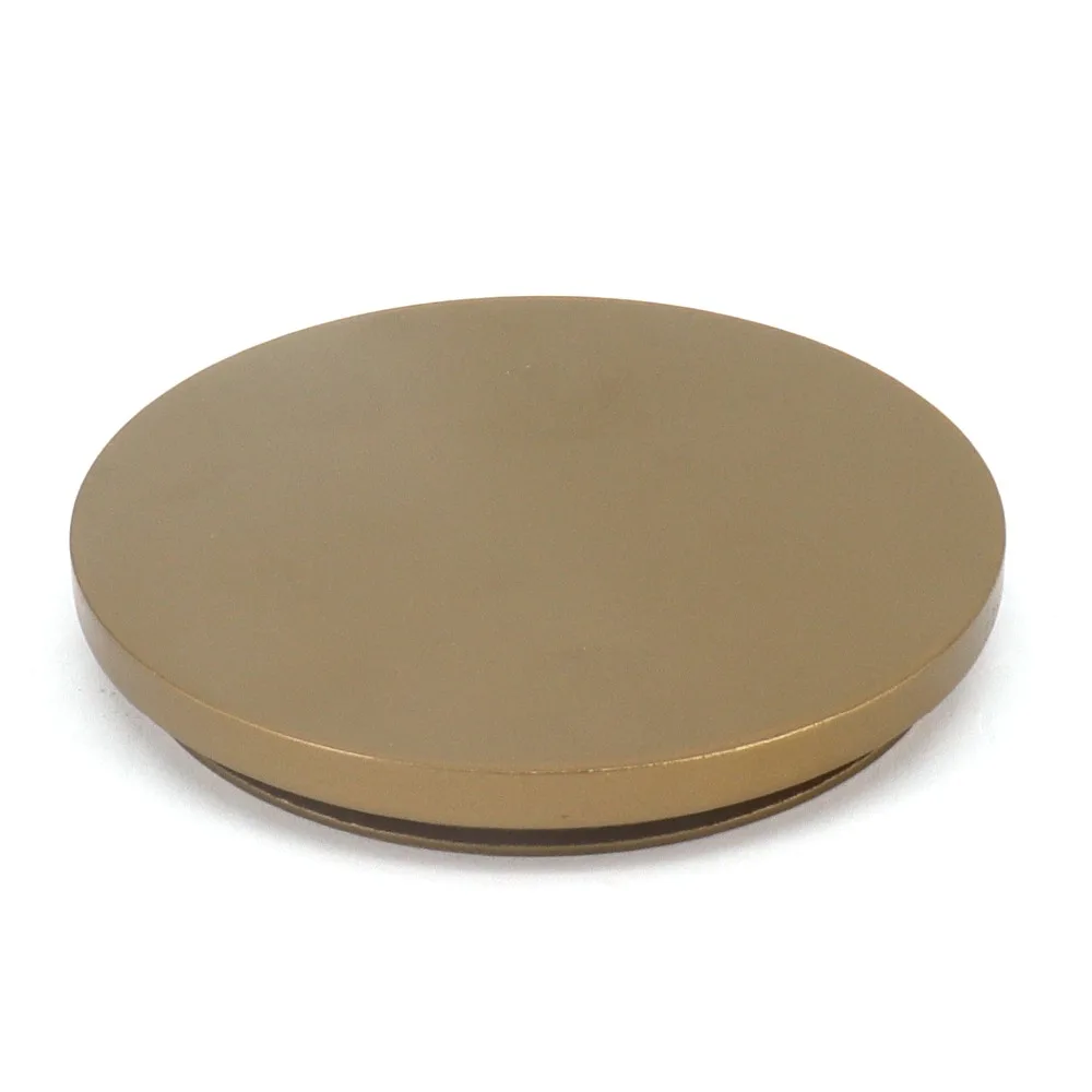 OEM Popular Silver MDF Wooden Candle Lid round Engraved Home Decoration for Glass Candle Cup Lovely Style