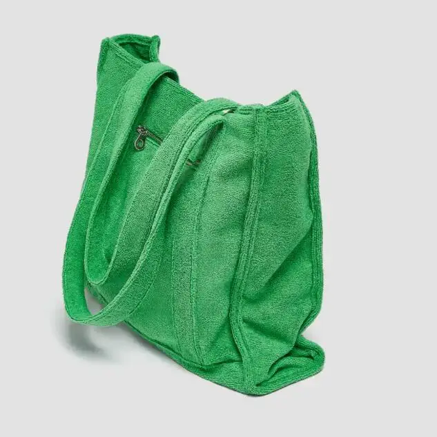 tote bag made of towel fabric towel bag